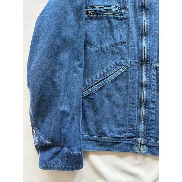 70s OSHKOSH zip up denim jacket 7