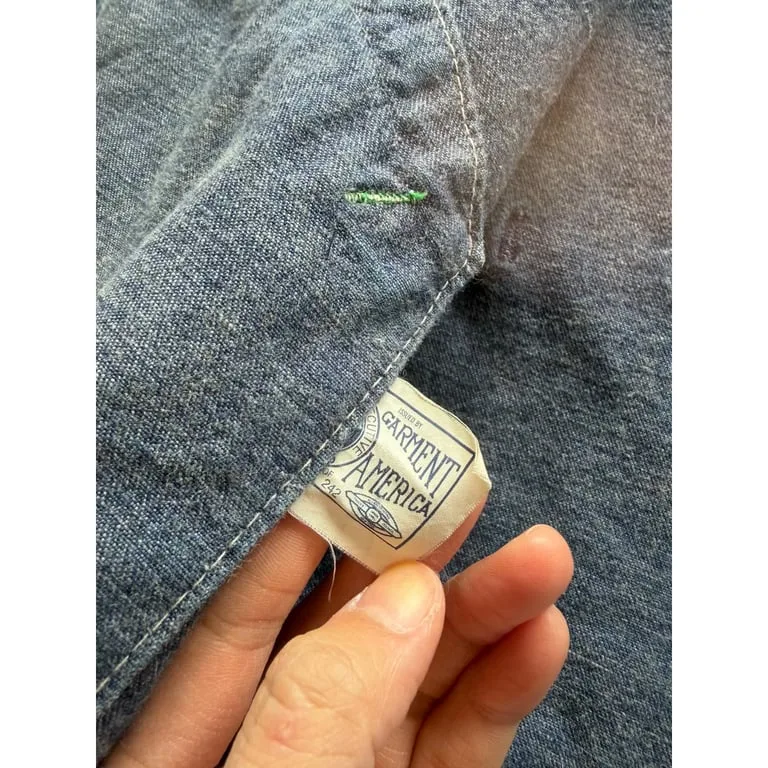 70s OSHKOSH zip up denim jacket 9
