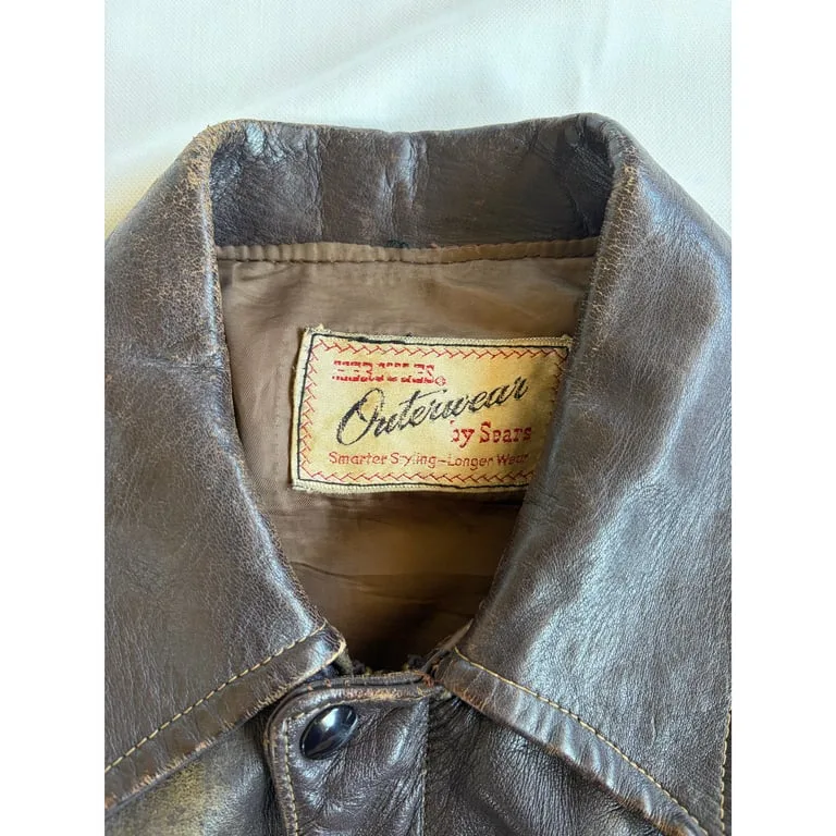 1950s HERCULES bomber jacket horse hide 2