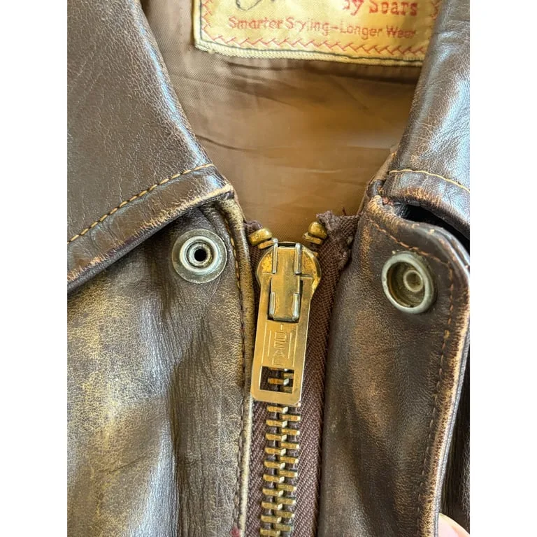 1950s HERCULES bomber jacket horse hide 3