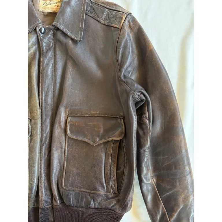 1950s HERCULES bomber jacket horse hide 4