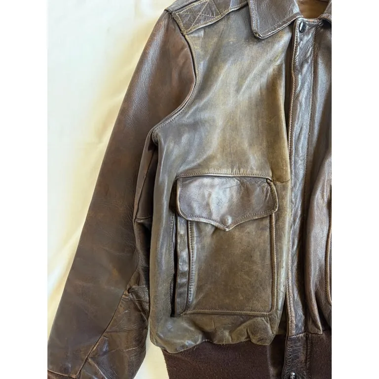 1950s HERCULES bomber jacket horse hide 7