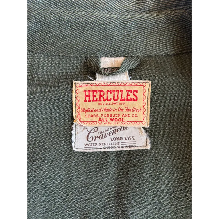 1960s HERCULES hunting wool jacket 3