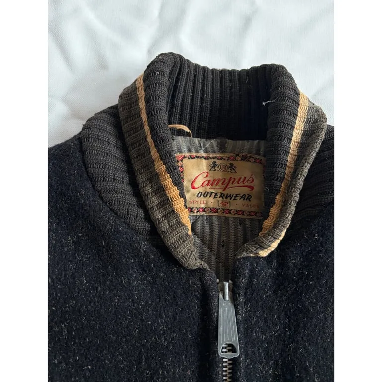 1950s Campus Outerwear Varsity Bomber jacket 2