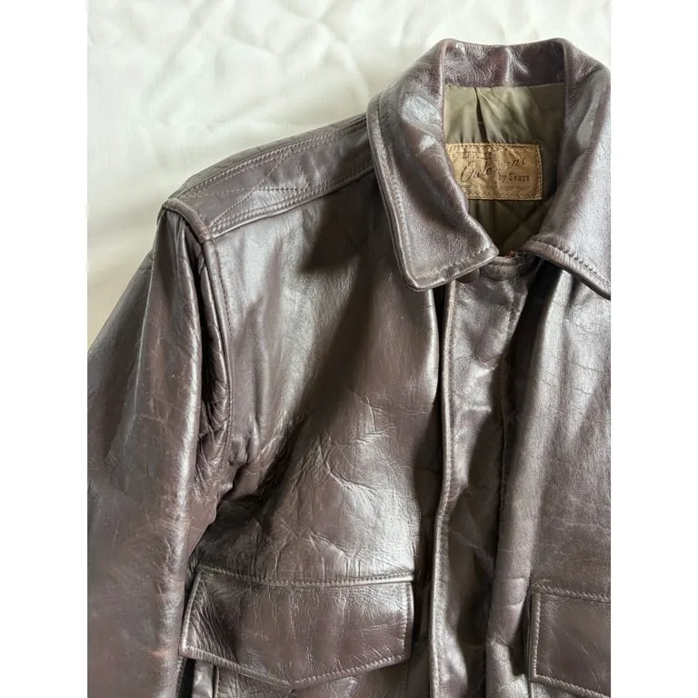 1950s HERCULES horse hide bomber jacket 9