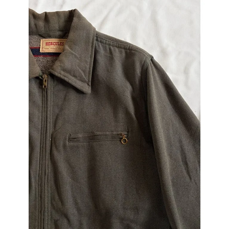 1950s HERCULES black chambray jacket 4