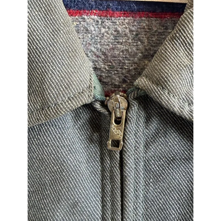 1950s HERCULES black chambray jacket 6