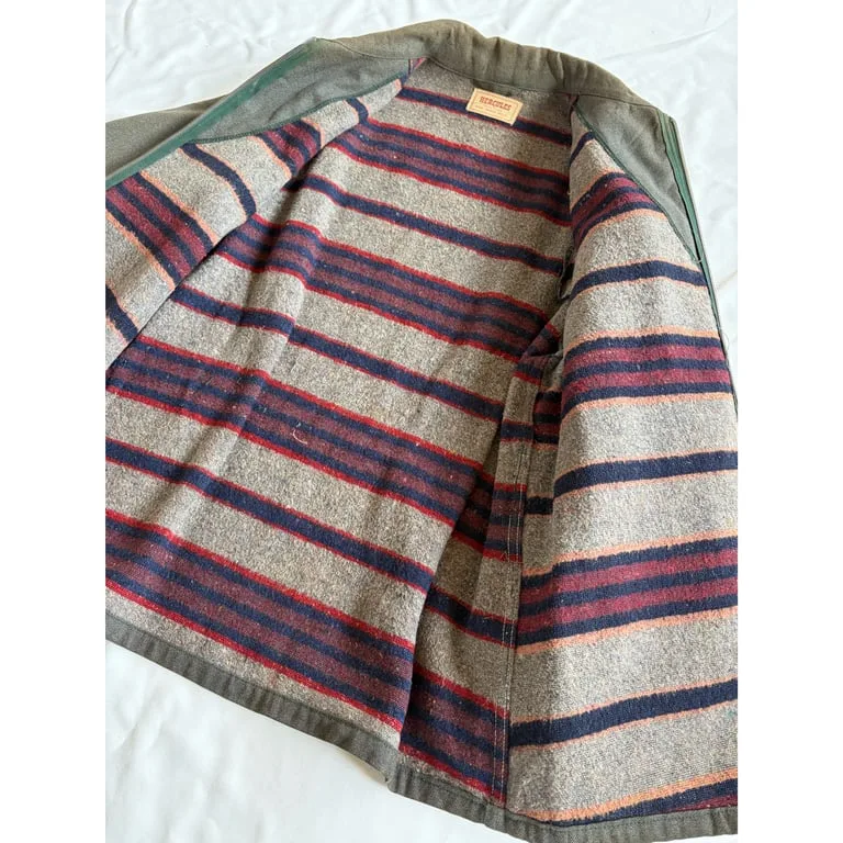 1950s HERCULES black chambray jacket 7