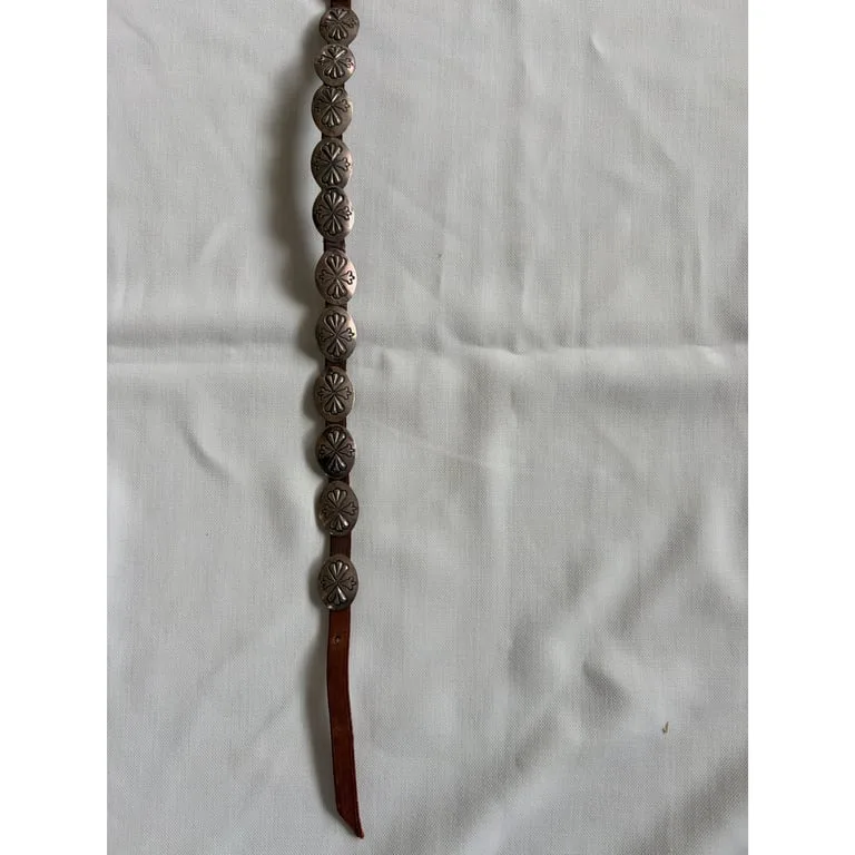 1950s navajo leather belt 6