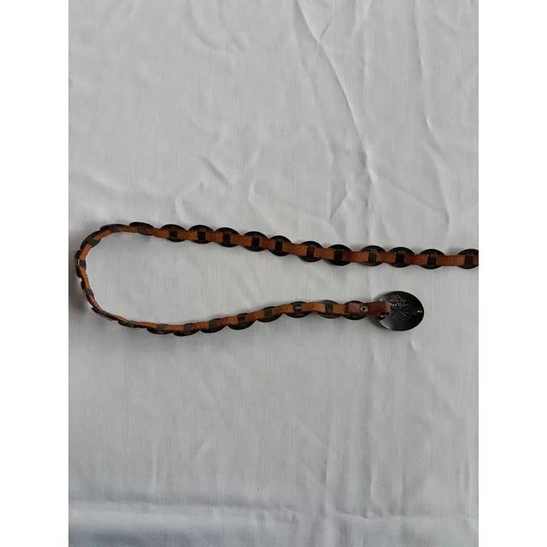 1950s navajo leather belt 7