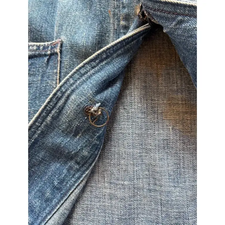 40s US Navy shawl collar denim coverall 4
