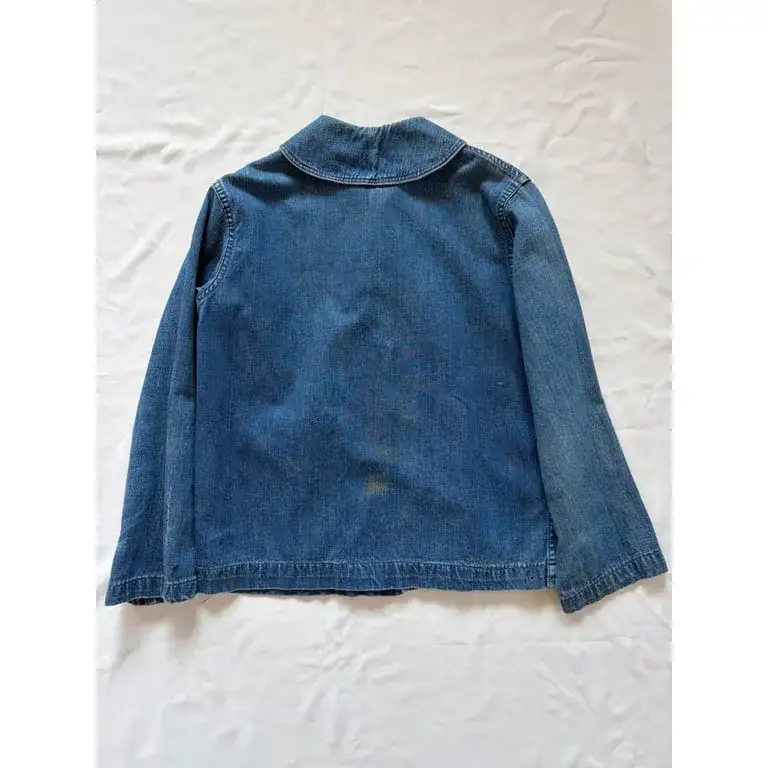 40s US Navy shawl collar denim coverall 7