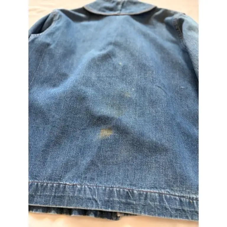 40s US Navy shawl collar denim coverall 9