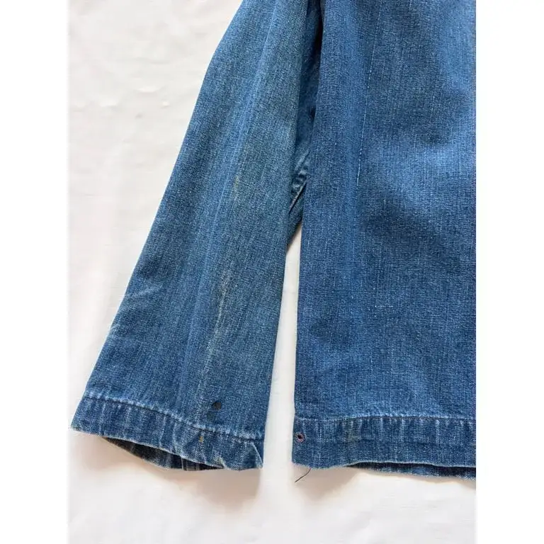 40s US Navy shawl collar denim coverall 10