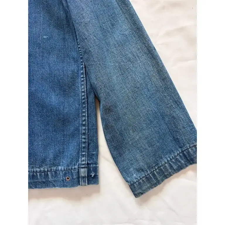 40s US Navy shawl collar denim coverall 11