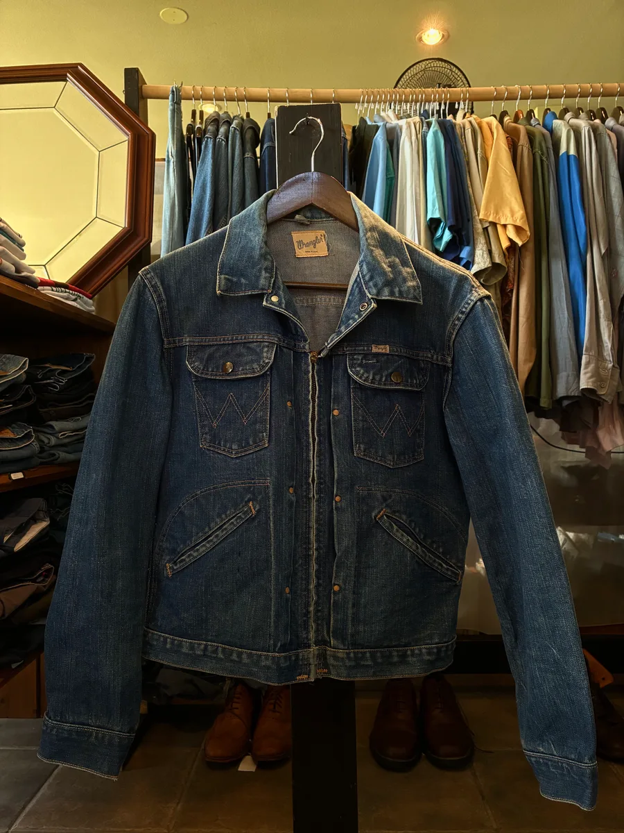 1960s Wrangler 24MJZ denim jacket