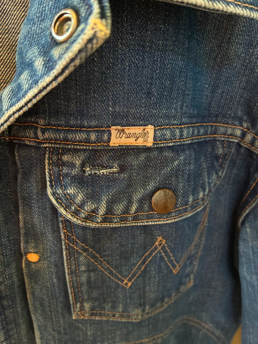 1960s Wrangler 24MJZ denim jacket 2