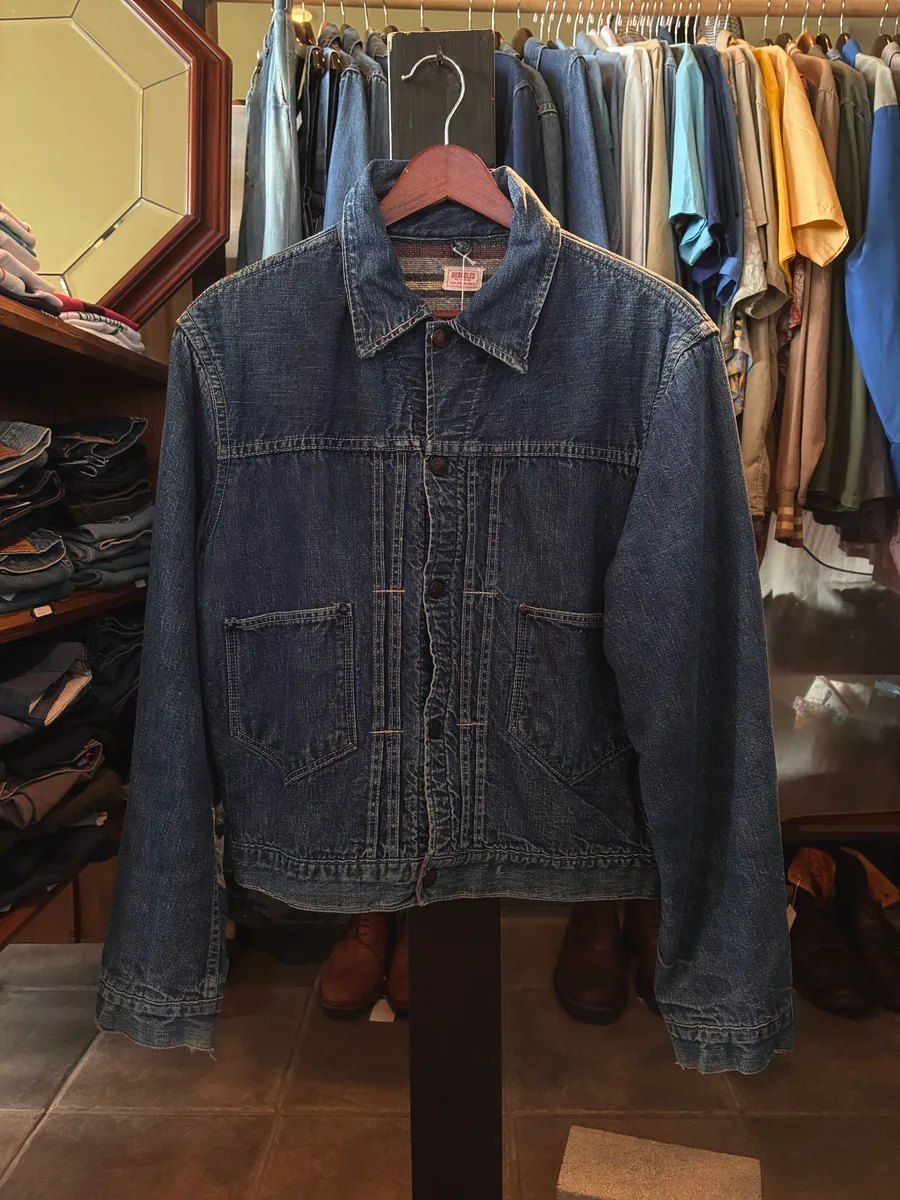 1950s HERCULES blanket lined denim jacket