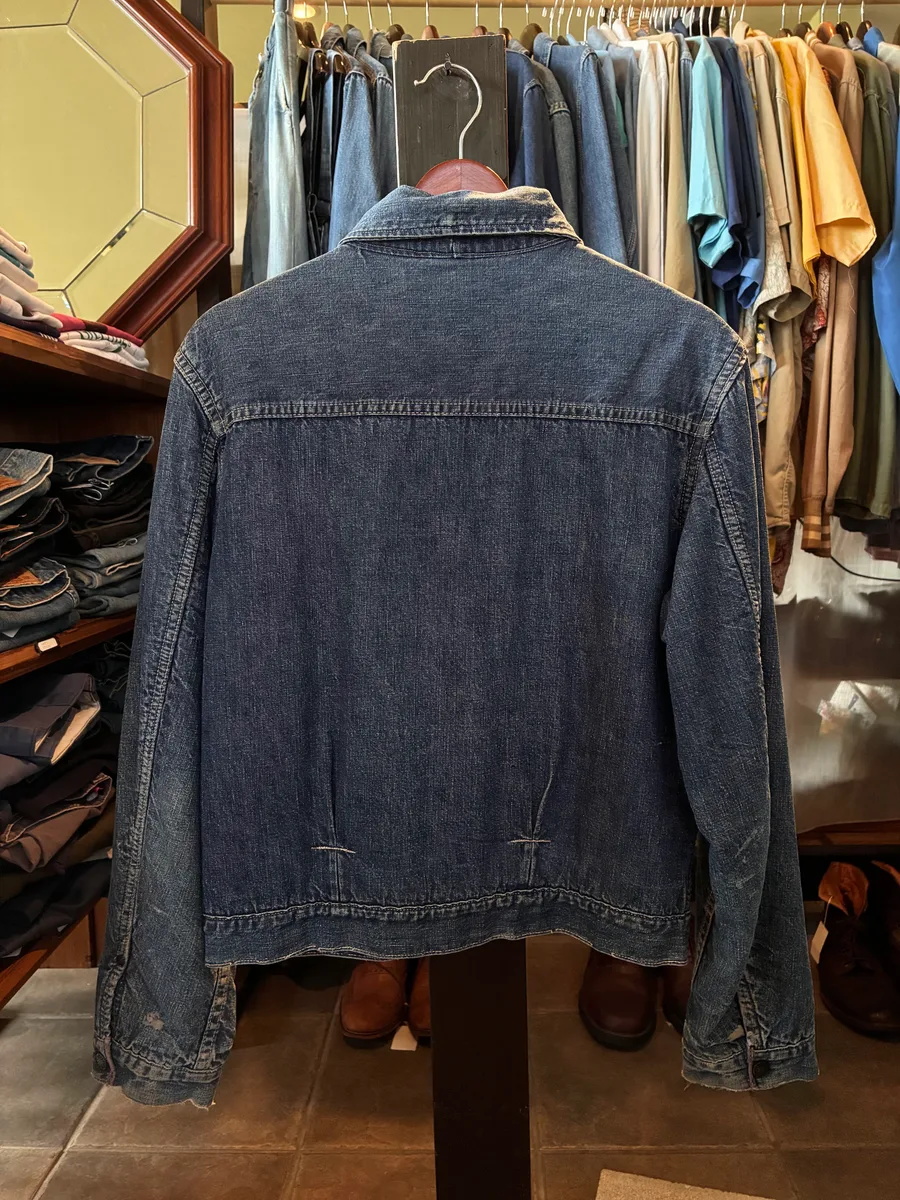 1950s HERCULES blanket lined denim jacket 2