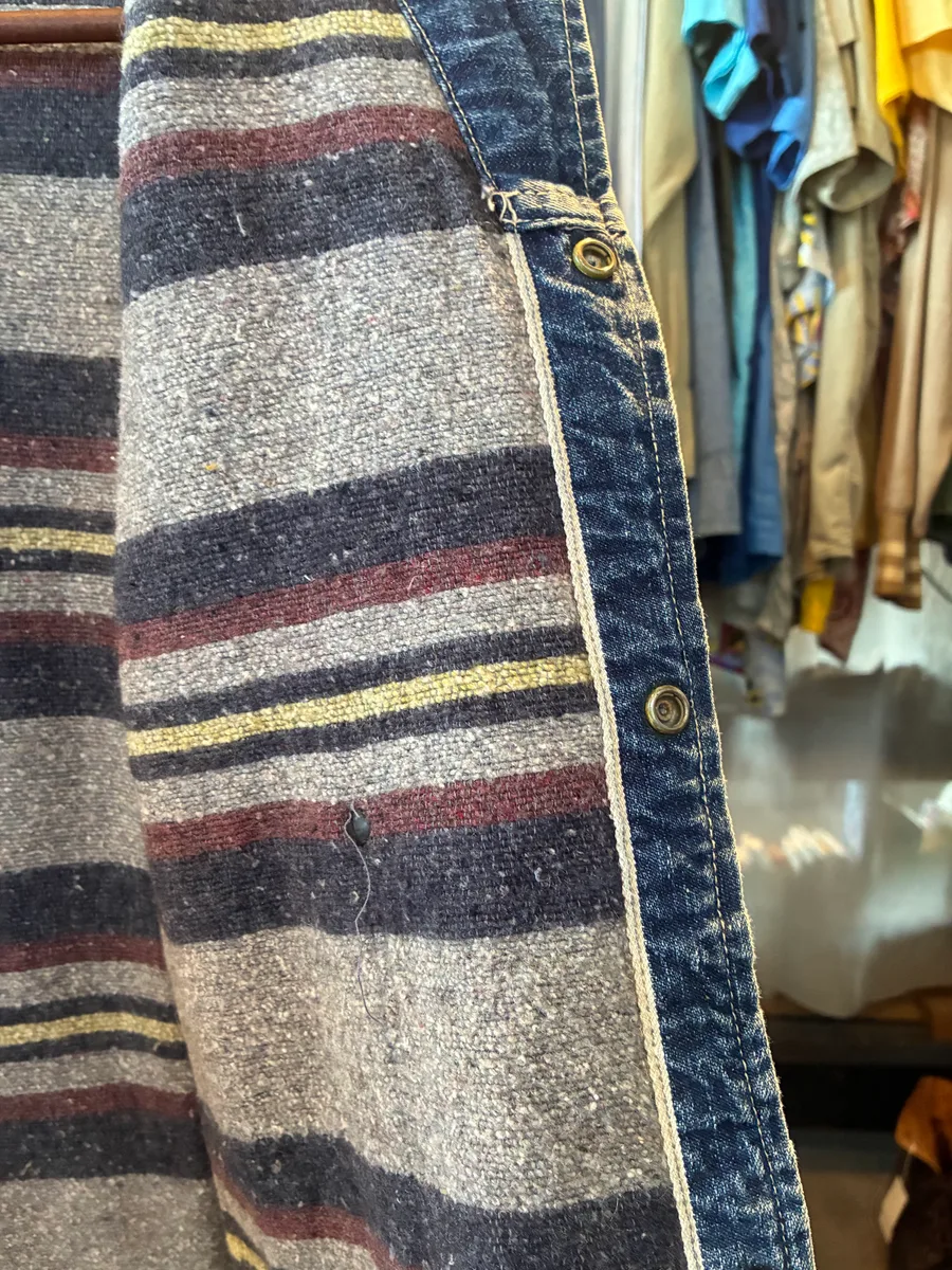 1950s HERCULES blanket lined denim jacket 8
