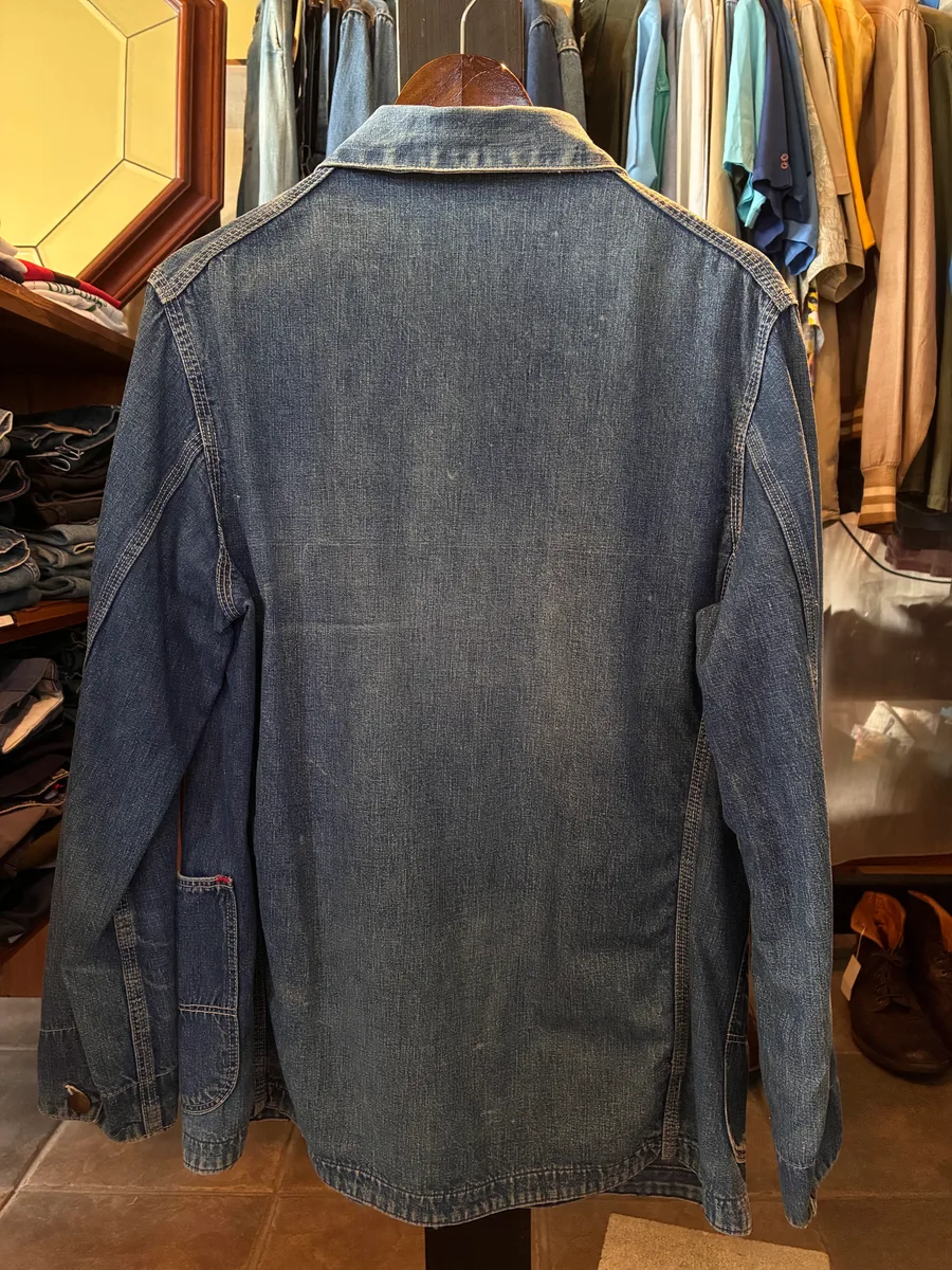 1950s SANFORIZED denim coverall 2