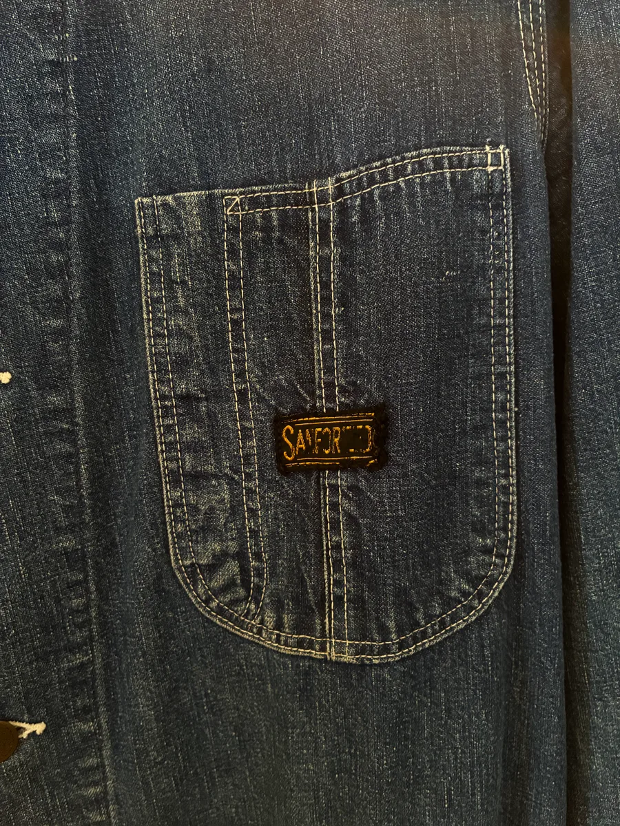 1950s SANFORIZED denim coverall 3