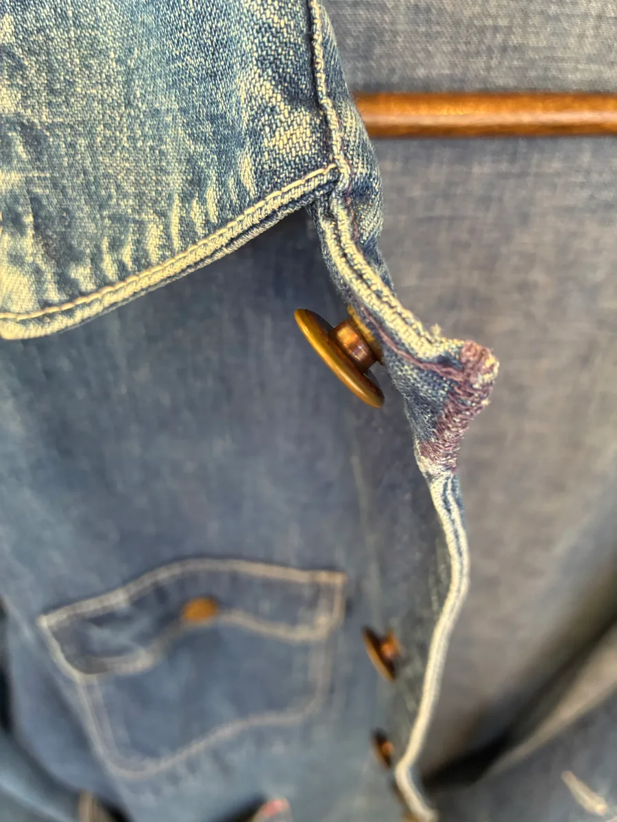1950s SANFORIZED denim coverall 6