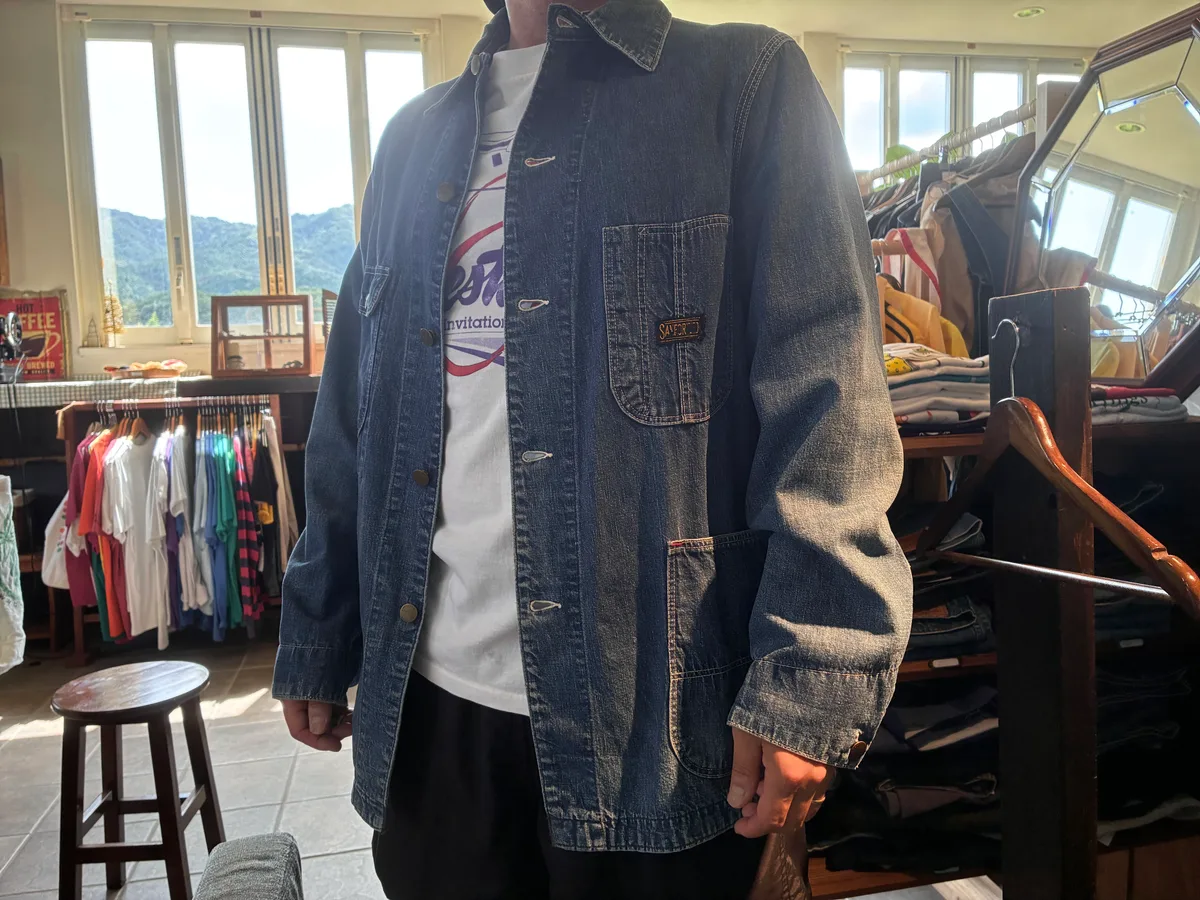 1950s SANFORIZED denim coverall 7