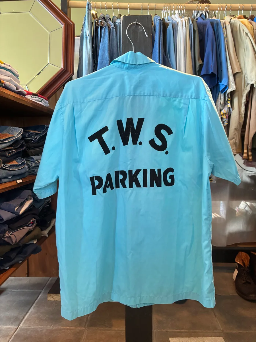 1950/60s Hale Niu bowling shirt T.W.S. PARKING 2