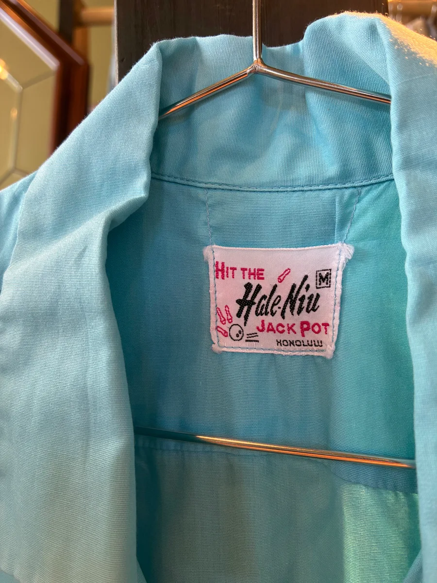 1950/60s Hale Niu bowling shirt T.W.S. PARKING 3