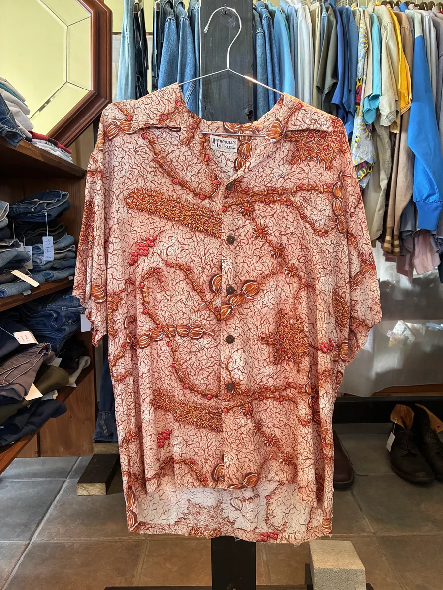 1950s Watumull's Leilani aloha shirt